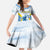 Argentina Rugby Custom Family Matching Summer Maxi Dress and Hawaiian Shirt Pumas Mascot - Sporty Style