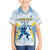 Argentina Rugby Custom Family Matching Summer Maxi Dress and Hawaiian Shirt Pumas Mascot - Sporty Style