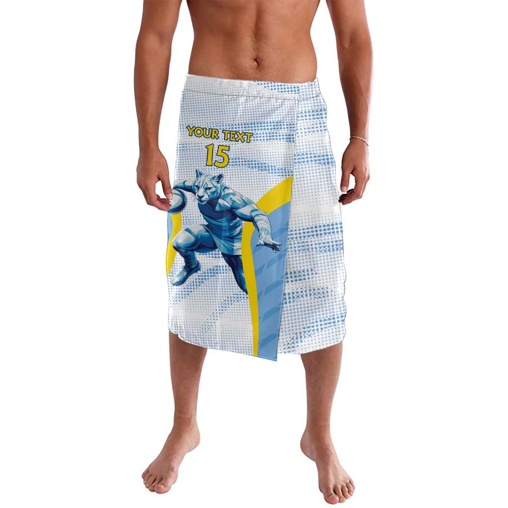 Argentina Rugby Custom Lavalava Pumas Mascot - Sporty Style