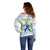 Argentina Rugby Custom Off Shoulder Sweater Pumas Mascot - Sporty Style