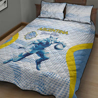 Argentina Rugby Custom Quilt Bed Set Pumas Mascot - Sporty Style