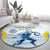 Argentina Rugby Custom Round Carpet Pumas Mascot - Sporty Style