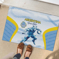 Argentina Rugby Custom Rubber Doormat Pumas Mascot - Sporty Style