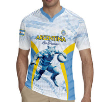 Argentina Rugby Custom Rugby Jersey Pumas Mascot - Sporty Style