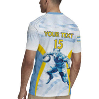Argentina Rugby Custom Rugby Jersey Pumas Mascot - Sporty Style