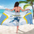 Argentina Rugby Custom Sarong Pumas Mascot - Sporty Style