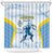Argentina Rugby Custom Shower Curtain Pumas Mascot - Sporty Style