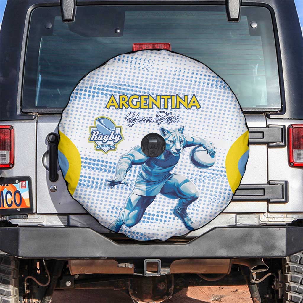 Argentina Rugby Custom Spare Tire Cover Pumas Mascot - Sporty Style