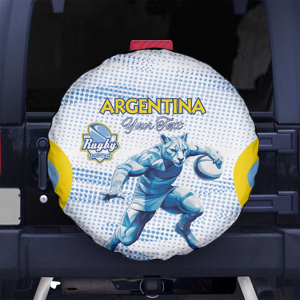 Argentina Rugby Custom Spare Tire Cover Pumas Mascot - Sporty Style