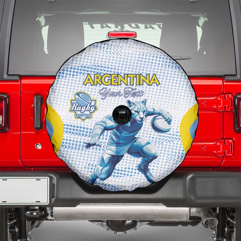Argentina Rugby Custom Spare Tire Cover Pumas Mascot - Sporty Style