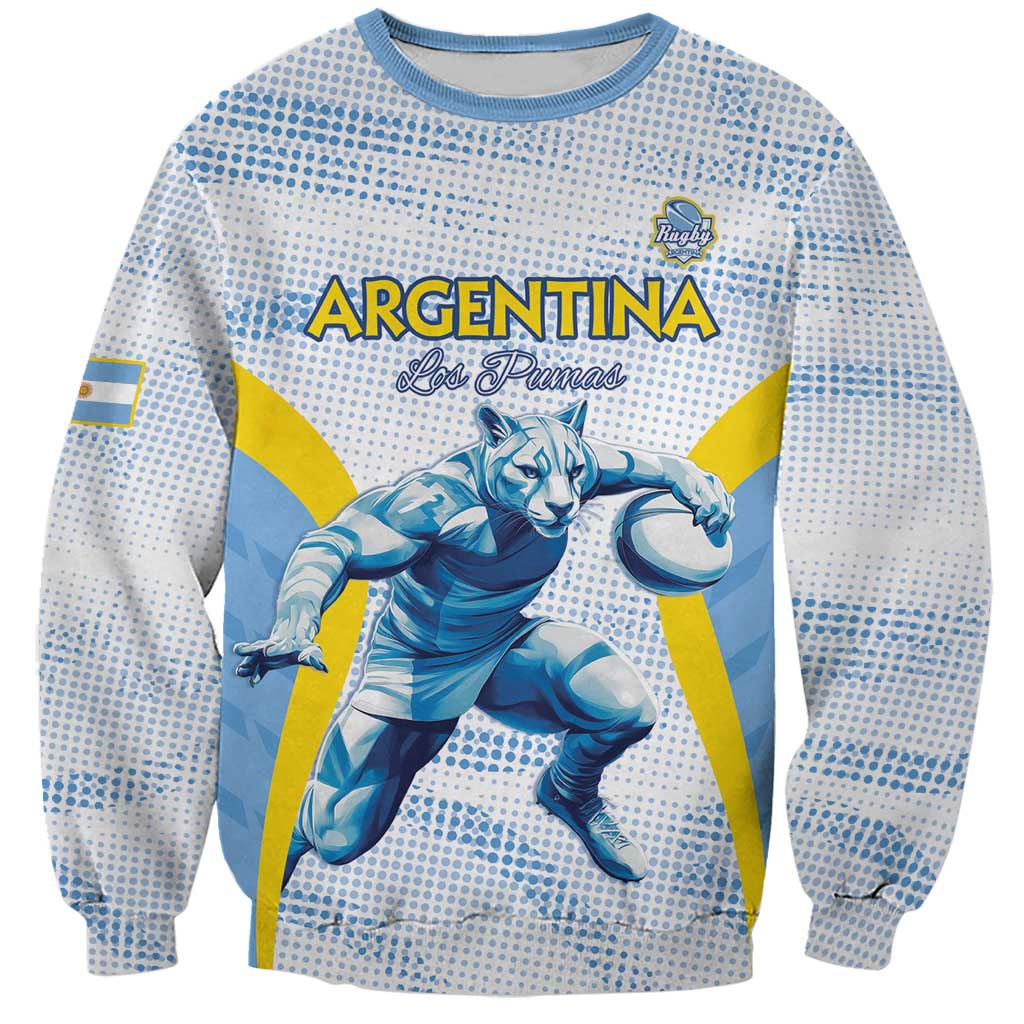 Argentina Rugby Custom Sweatshirt Pumas Mascot - Sporty Style