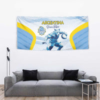 Argentina Rugby Custom Tapestry Pumas Mascot - Sporty Style