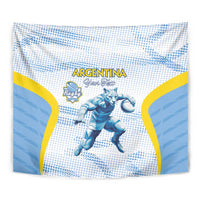 Argentina Rugby Custom Tapestry Pumas Mascot - Sporty Style