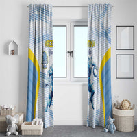Argentina Rugby Custom Window Curtain Pumas Mascot - Sporty Style
