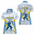 Argentina Rugby Custom Women Polo Shirt Pumas Mascot - Sporty Style
