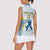 Argentina Rugby Custom Women Sleeveless Polo Shirt Pumas Mascot - Sporty Style