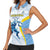 Argentina Rugby Custom Women Sleeveless Polo Shirt Pumas Mascot - Sporty Style