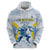 Argentina Rugby Custom Zip Hoodie Pumas Mascot - Sporty Style