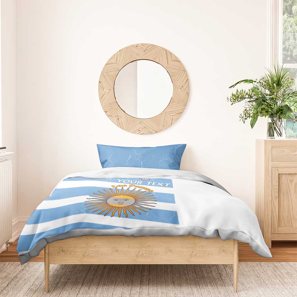 Argentina Rugby Custom Bedding Set Go Los Pumas