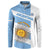 Argentina Rugby Custom Button Sweatshirt Go Los Pumas