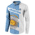 Argentina Rugby Custom Button Sweatshirt Go Los Pumas