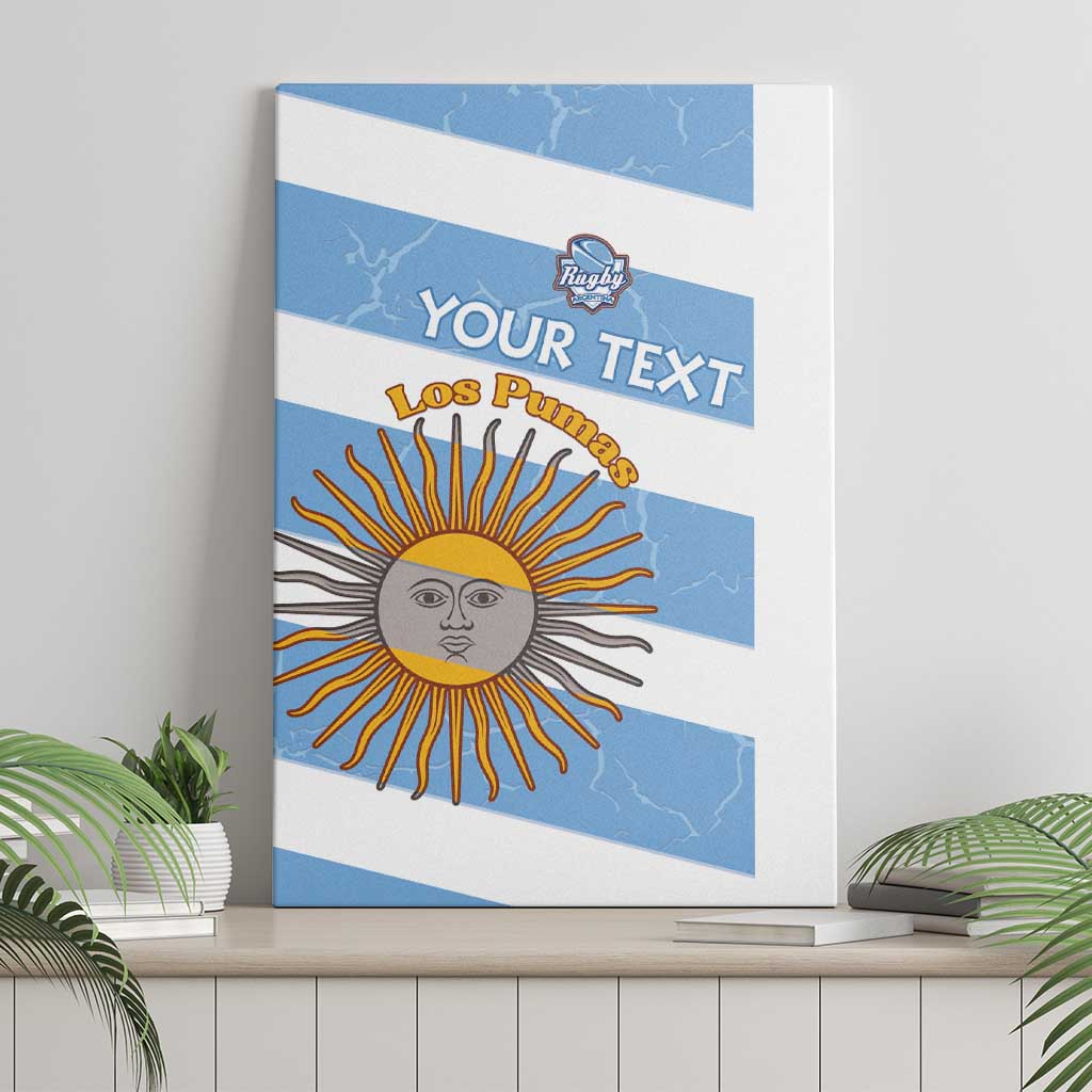 Argentina Rugby Custom Canvas Wall Art Go Los Pumas