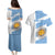 Argentina Rugby Custom Couples Matching Puletasi and Hawaiian Shirt Go Los Pumas