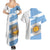 Argentina Rugby Custom Couples Matching Summer Maxi Dress and Hawaiian Shirt Go Los Pumas