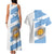 Argentina Rugby Custom Couples Matching Tank Maxi Dress and Hawaiian Shirt Go Los Pumas