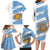 Argentina Rugby Custom Family Matching Long Sleeve Bodycon Dress and Hawaiian Shirt Go Los Pumas
