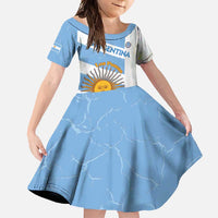 Argentina Rugby Custom Family Matching Mermaid Dress and Hawaiian Shirt Go Los Pumas