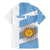 Argentina Rugby Custom Family Matching Mermaid Dress and Hawaiian Shirt Go Los Pumas