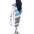 Argentina Rugby Custom Family Matching Off The Shoulder Long Sleeve Dress and Hawaiian Shirt Go Los Pumas