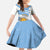 Argentina Rugby Custom Family Matching Off Shoulder Maxi Dress and Hawaiian Shirt Go Los Pumas