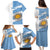 Argentina Rugby Custom Family Matching Puletasi and Hawaiian Shirt Go Los Pumas