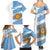 Argentina Rugby Custom Family Matching Summer Maxi Dress and Hawaiian Shirt Go Los Pumas