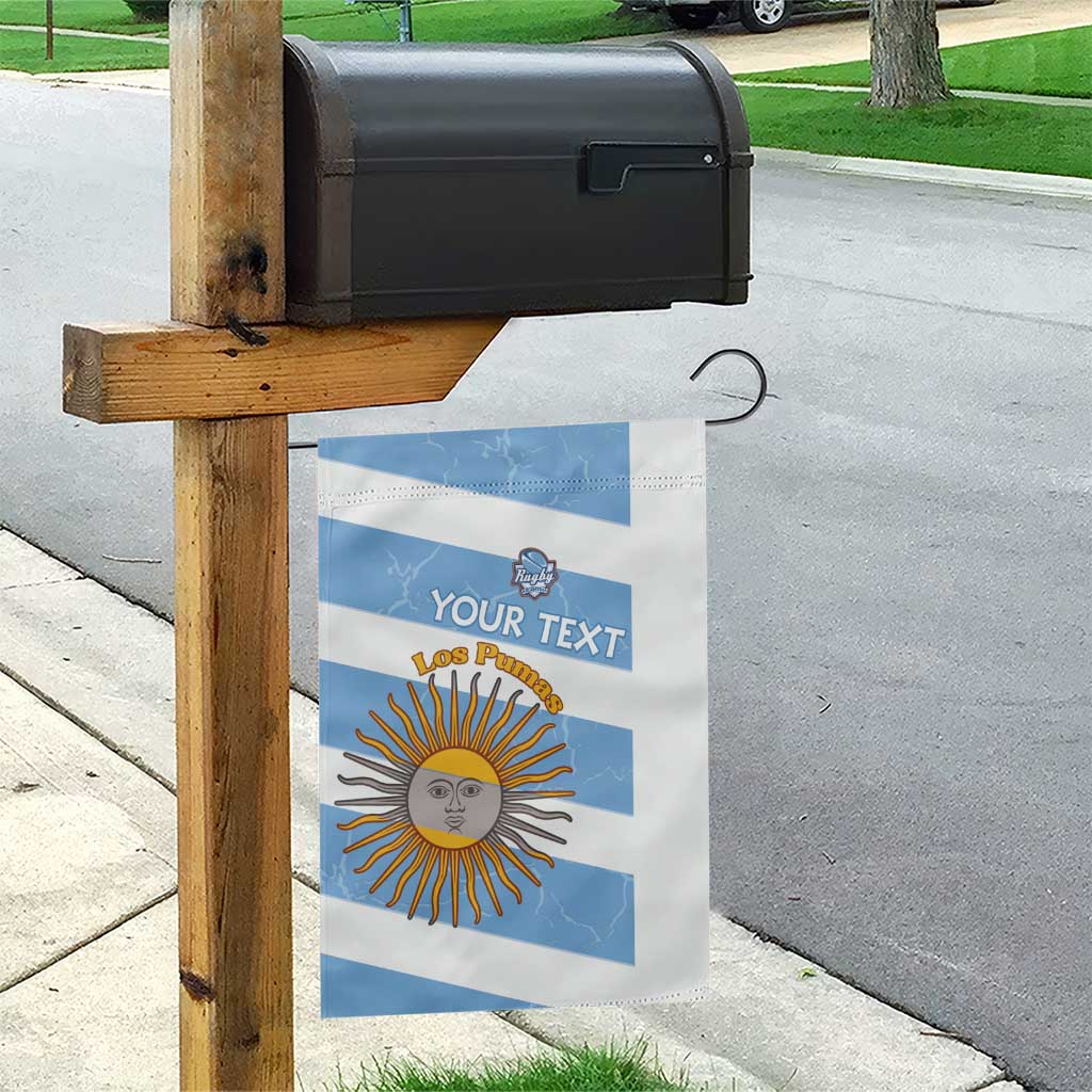 Argentina Rugby Custom Garden Flag Go Los Pumas