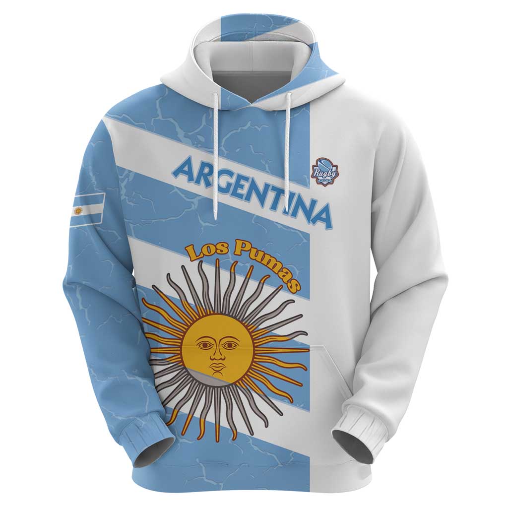 Argentina Rugby Custom Hoodie Go Los Pumas