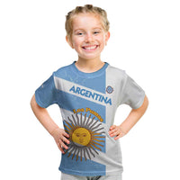 Argentina Rugby Custom Kid T Shirt Go Los Pumas