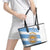 Argentina Rugby Custom Leather Tote Bag Go Los Pumas