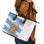Argentina Rugby Custom Leather Tote Bag Go Los Pumas