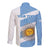 Argentina Rugby Custom Long Sleeve Button Shirt Go Los Pumas