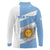 Argentina Rugby Custom Long Sleeve Polo Shirt Go Los Pumas