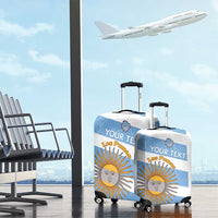 Argentina Rugby Custom Luggage Cover Go Los Pumas