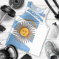Argentina Rugby Custom Men Tank Top Go Los Pumas