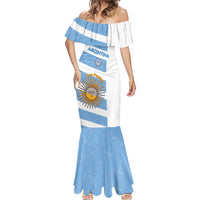 Argentina Rugby Custom Mermaid Dress Go Los Pumas