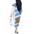 Argentina Rugby Custom Off The Shoulder Long Sleeve Dress Go Los Pumas