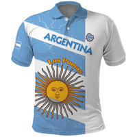 Argentina Rugby Custom Polo Shirt Go Los Pumas