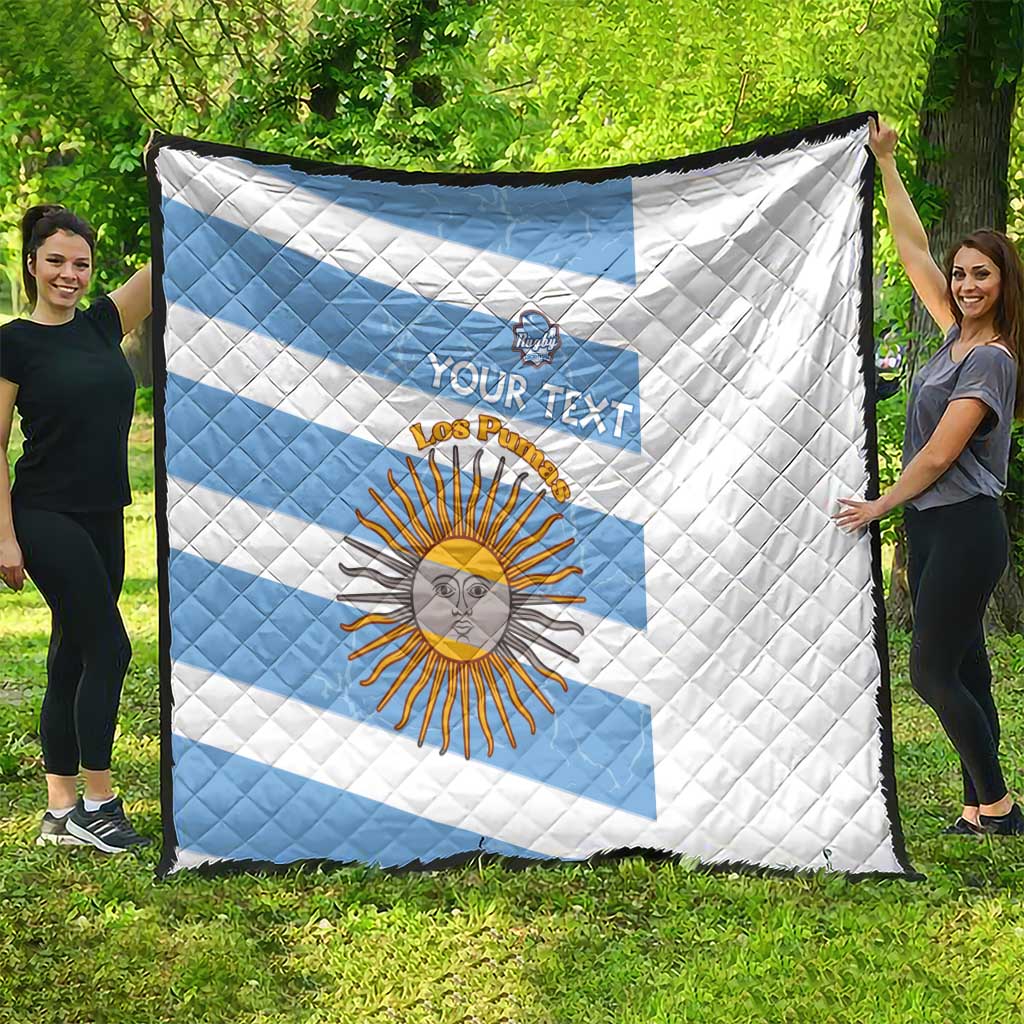 Argentina Rugby Custom Quilt Go Los Pumas