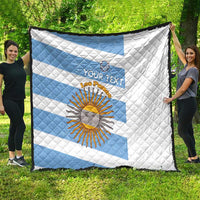 Argentina Rugby Custom Quilt Go Los Pumas